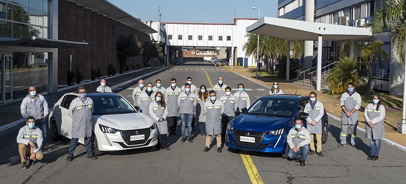 Groupe PSA inicia la exportación del Nuevo PEUGEOT 208 fabricado en su Planta de El Palomar